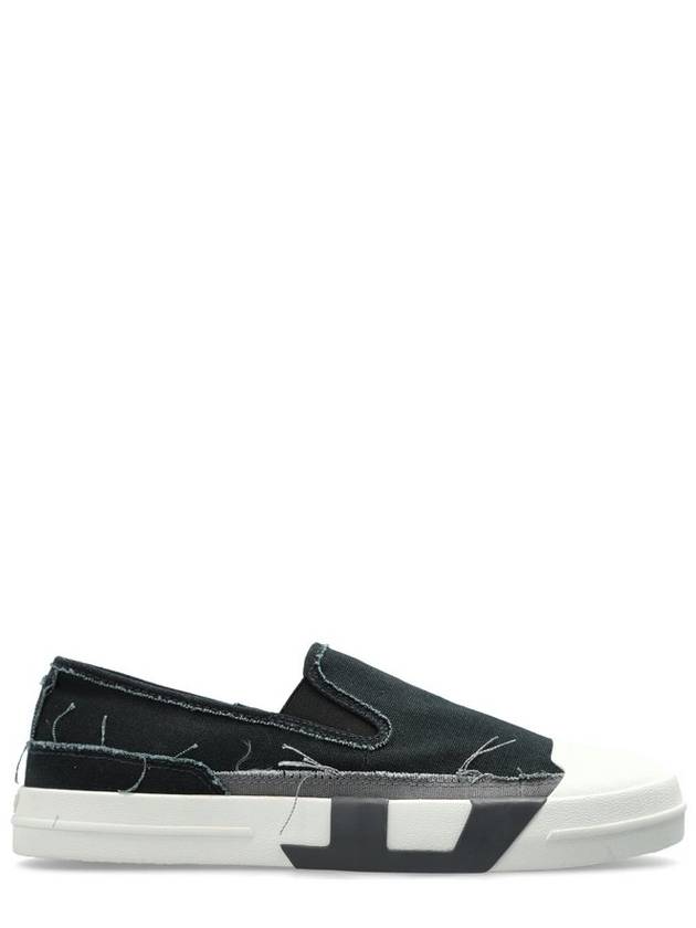 디젤 디스트레스드 패널 스니커즈