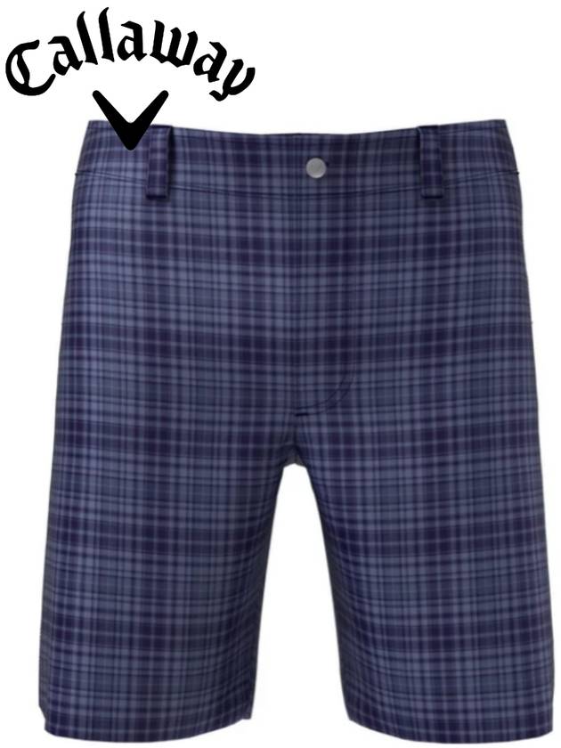 캘러웨이 골프 남성 무늬 줄무늬 패턴 반바지