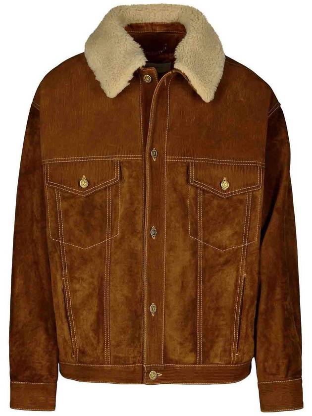 Golden Goose Brown leather Jacket