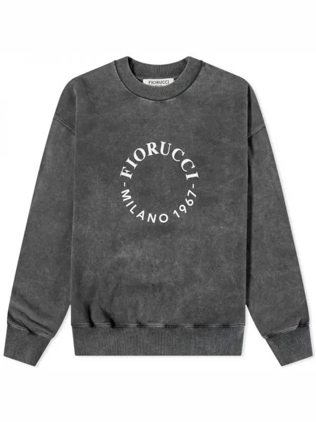 Fiorucci Milano 스탬프 크루 스웨트 블랙 W18SMLS1HBK
