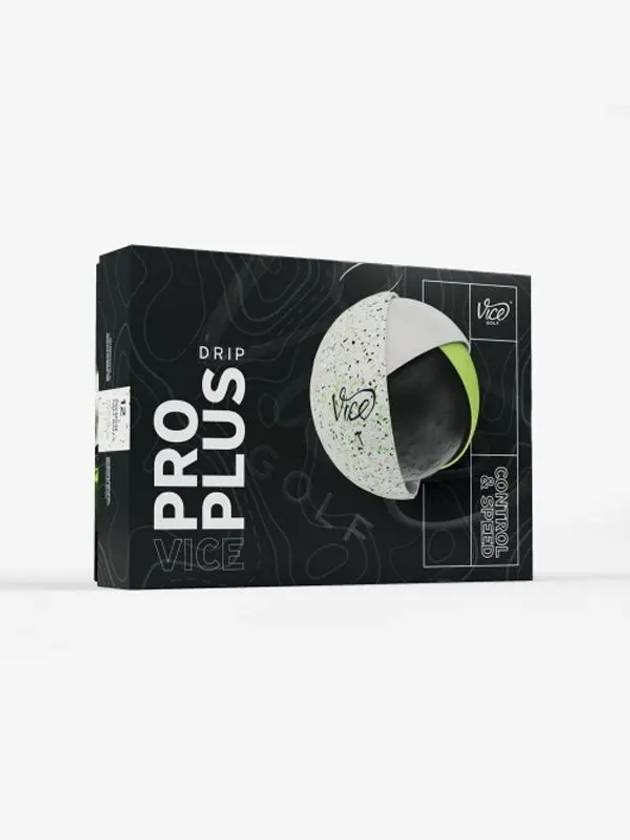 바이스골프 PRO PLUS DRIP LI 4피스 12구 골프공 골프볼