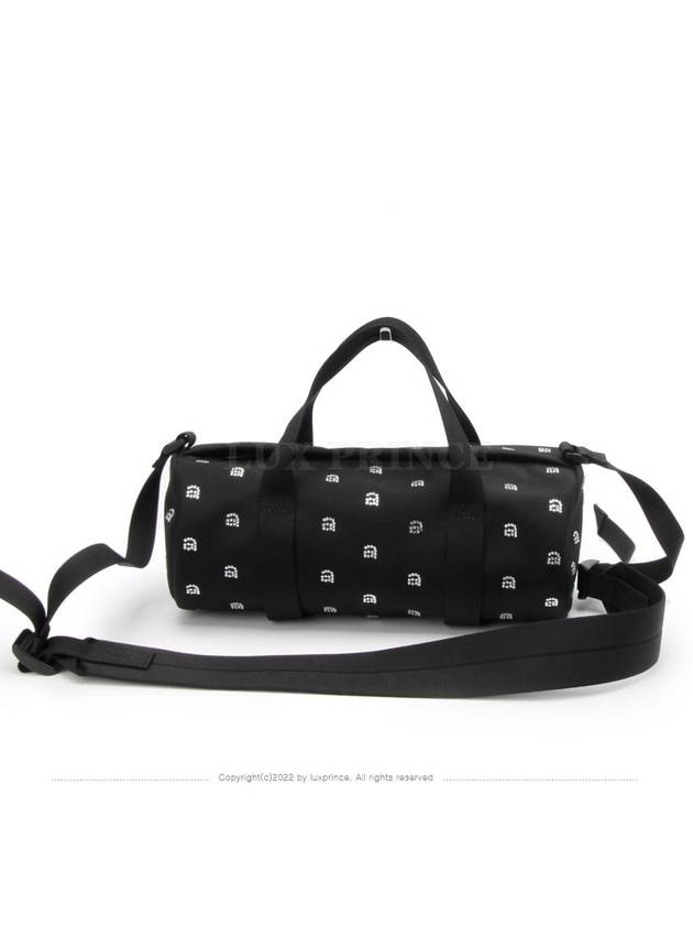 레터링 크리스탈 엠베쉬드 캔버스 토트&숄더 1164hva k