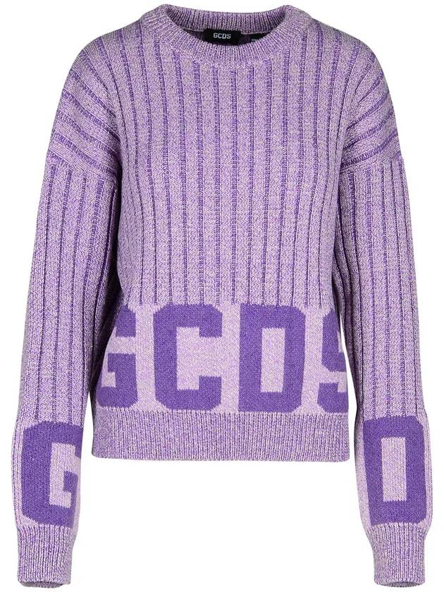 GCDS 리브 로우 로고 스웨터 A2CU1501KE4_61