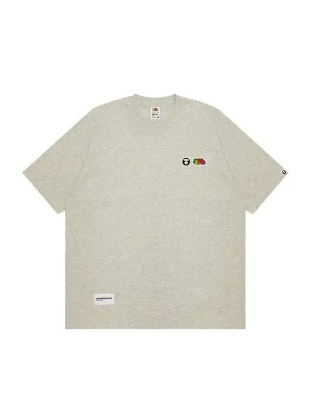 베이프 AAPE X FRUIT OF THE LOOM 반팔 티셔츠 2 오프 화이트 84638876_137400809