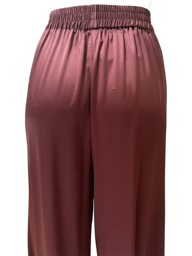 Gianluca Capannolo 와이드 레그 새틴 팬츠 Gianluca Capannolo Wide Leg Satin Pants