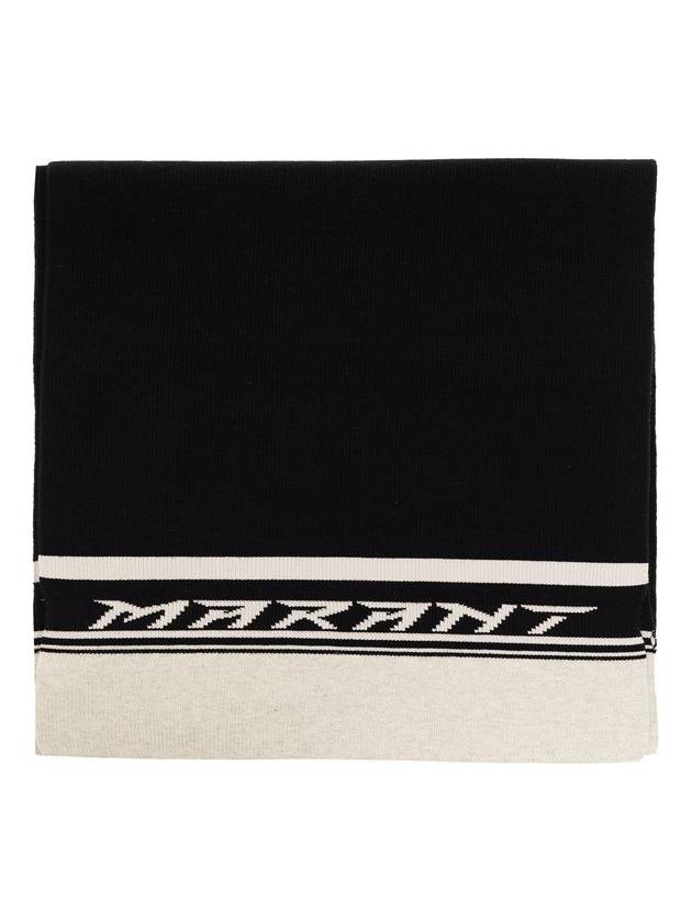 Isabel Marant 케이시 로고 인타르시아 스카프