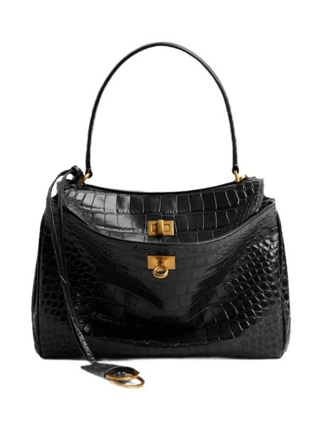 발렌시아가 로데오 핸드백 스몰 블랙 7897792AA5L1000