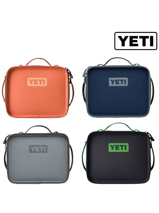예티 데이트립 인클로저 런치박스 가방 블랙 네이비 그레이 오렌지