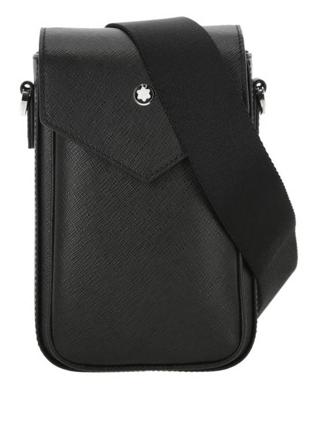 몽블랑 사토리얼 버티컬 메신저 백 블랙