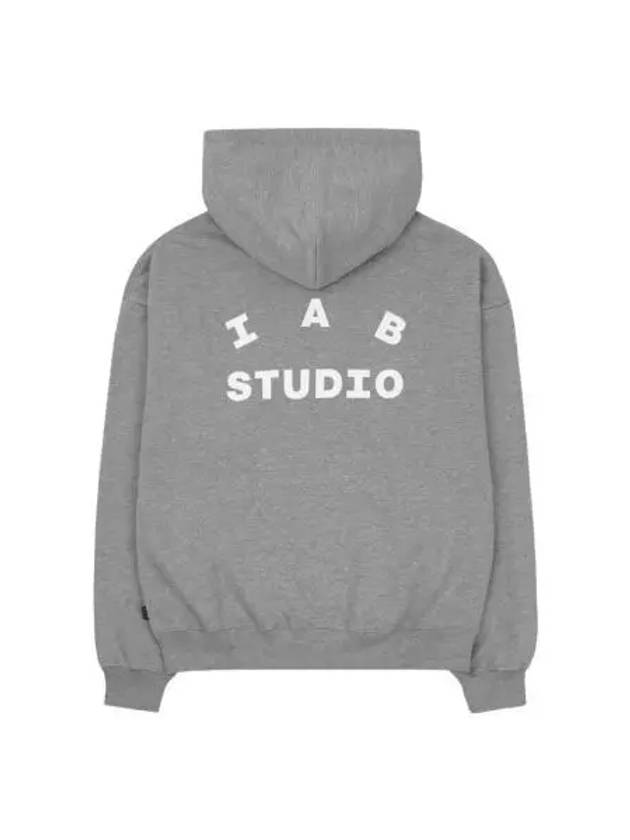 아이앱 스튜디오 후드 집업 그레이 22FW IAB Studio Zip Up Hoodie Gray 22FW