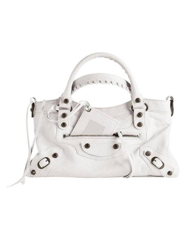 발렌시아가 르 시티 퍼스트 백 화이트 8414582AB4W9104