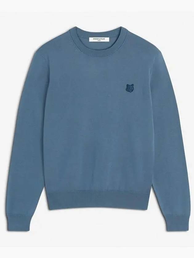 메종키츠네 울니트 MM00815KT1036 BRETON BLUE