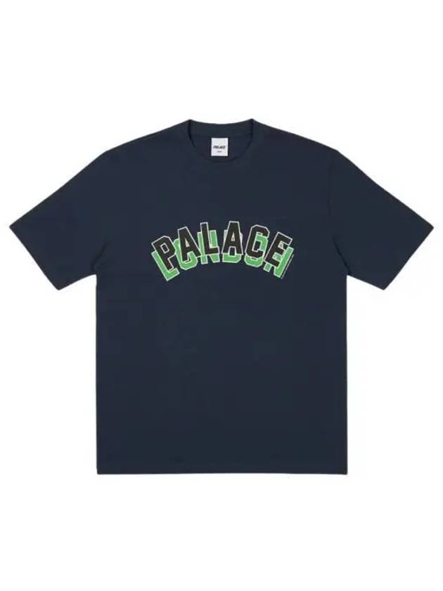 팔라스 런던 스택 티셔츠 네이비 23FW Palace London Stack T Shirt Navy 23FW