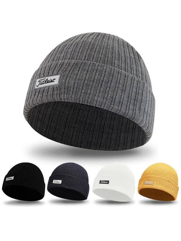 2024FW 타이틀리스트 찰스턴커프 니트 골프 비니