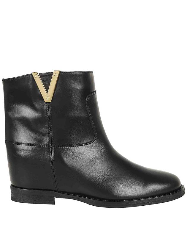 Via Roma 15 Leather ankle boots
