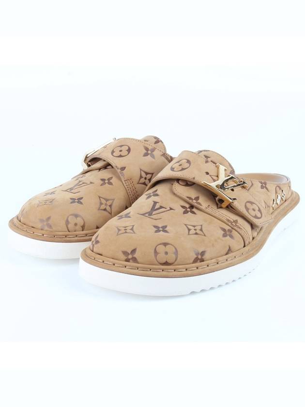 루이비통 LV 모노그램 이지 뮬 베이지 5 240