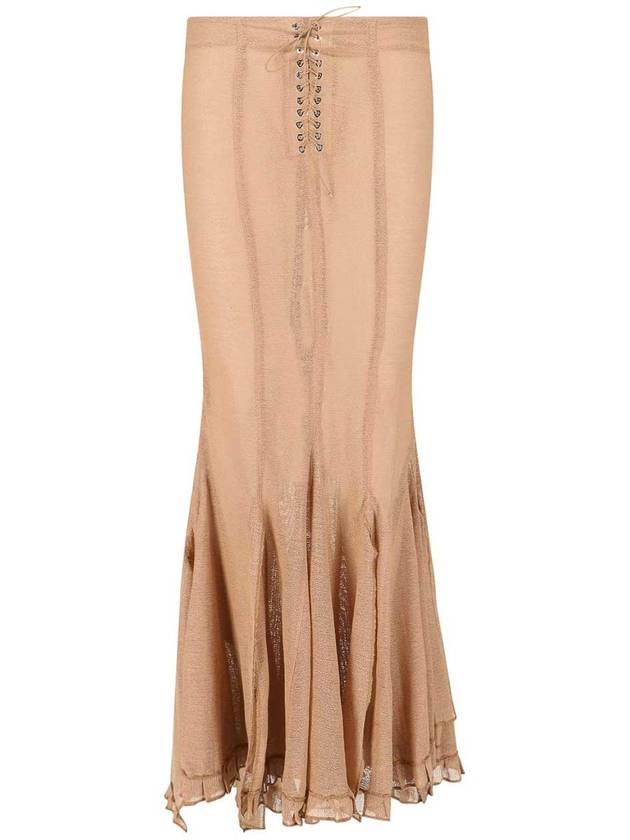 Ludovic De Saint Sernin Flared Maxi Skirt