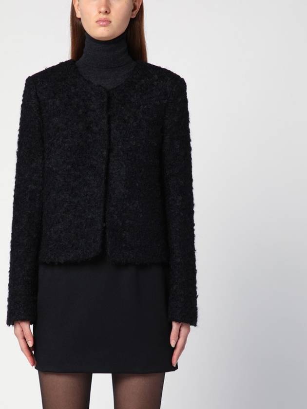 THE GARMENT Recycled wool blend black Vienna jacket