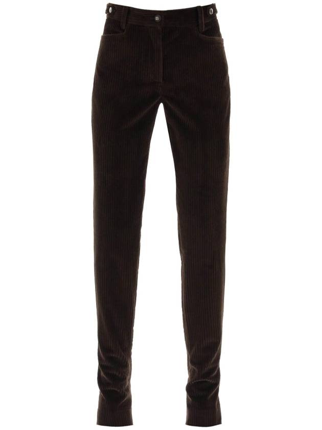 23 F W 돌체 앤 가바나 벨바텀 코듀로이 팬츠 돌체 GABBANA FTCX7T FUWDU M0023 B0230741623