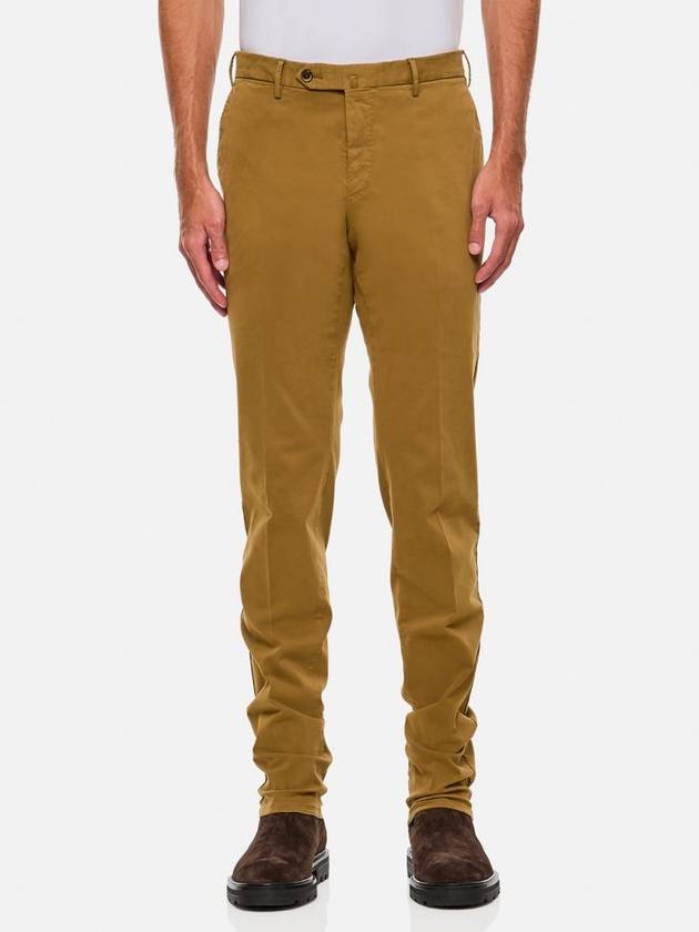 PT01 Slim Cotton Trousers