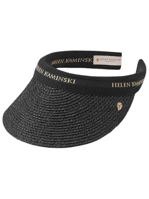 헬렌 카민스키 비앙카 8 바이저 차콜 블랙 로고 HAT52204