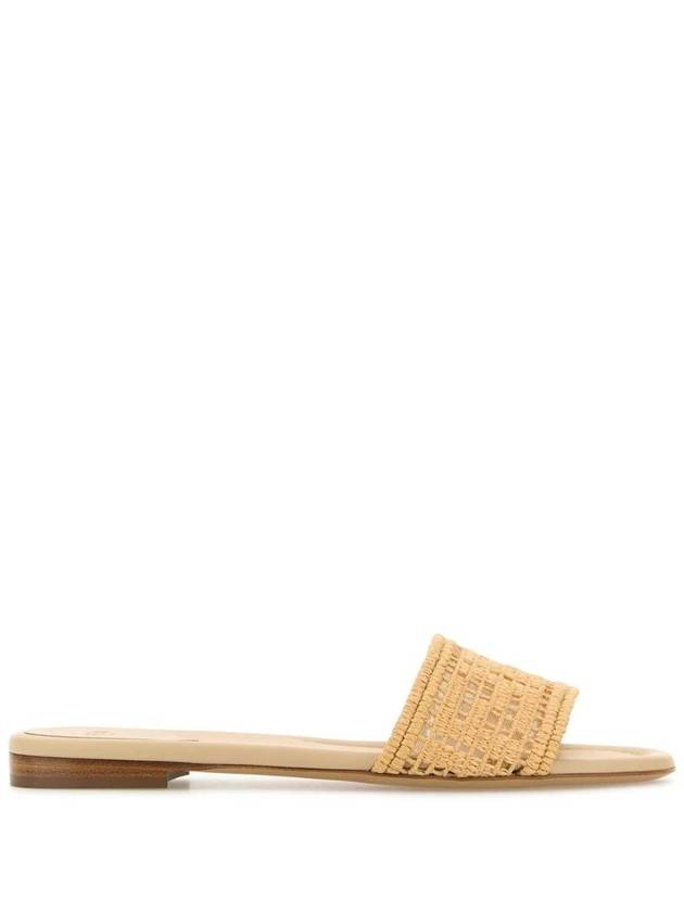 펜디 Raffia Fendi Sunshine slippers 8R8747AU2Q F1SVT