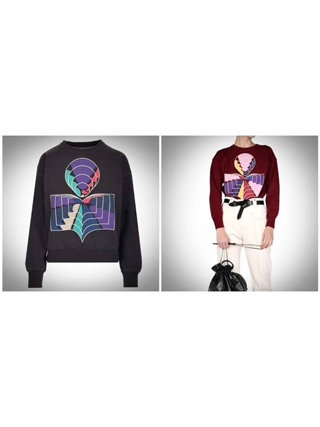 22SS 이자벨마랑 로고프린트 여성 긴팔 맨투맨 티셔츠 SW0273