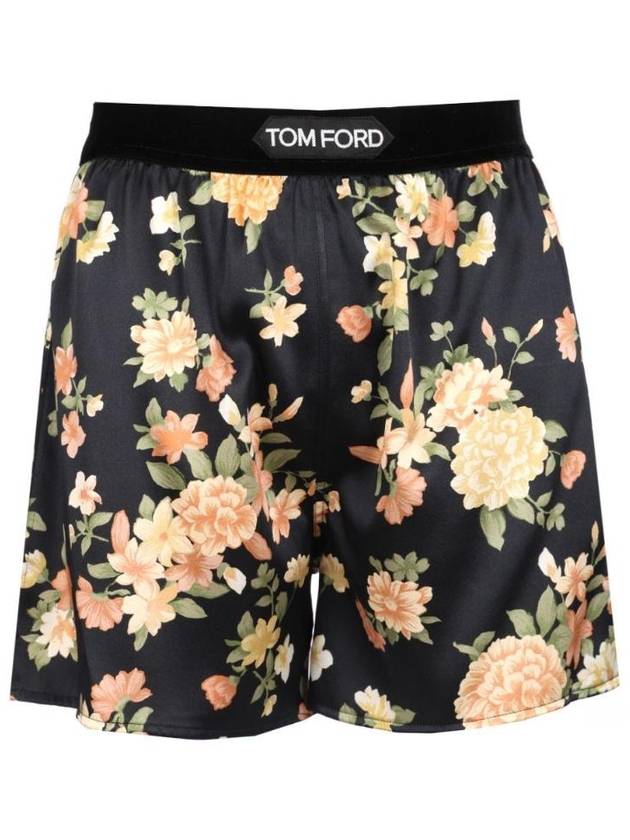 톰포드 SH0021 FAP224ZHBDP Boxer style shorts in silk satin