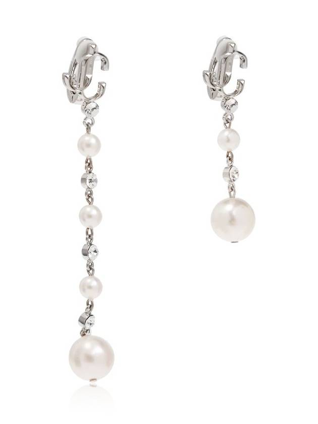 Jimmy Choo 장식 비대칭 드롭 이어링