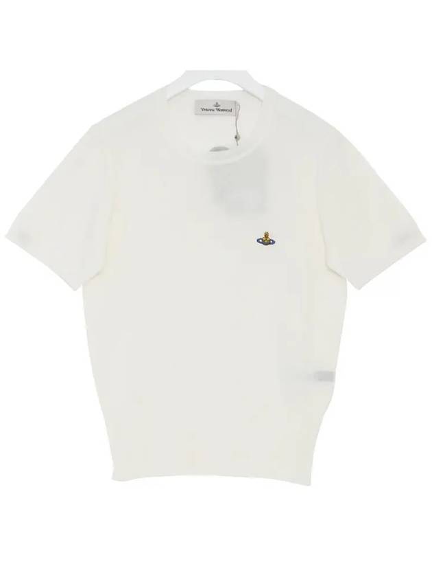 비비안웨스트우드 25SS ORB 여성 반팔니트 1803002Q Y003F A401