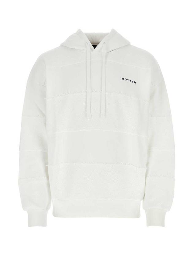 BOTTER 화이트 코튼 오버사이즈 스웨트셔츠 6017AJ006 WHITONALSTR