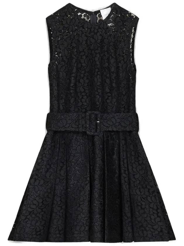 Patou 플리츠 미니 드레스 DR0890105_698N