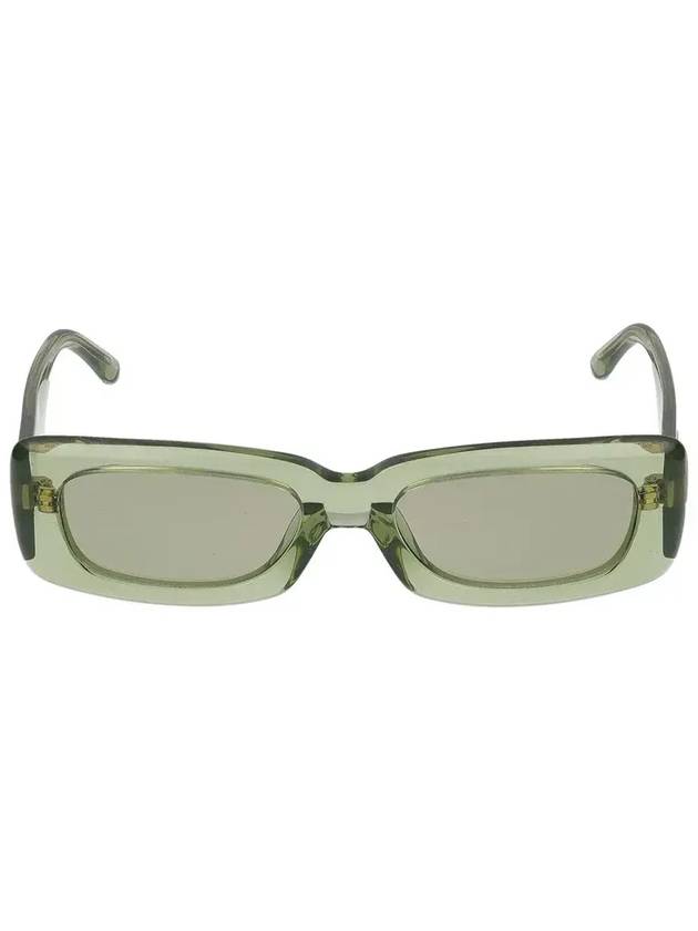 Linda Farrow X The Attico16 미니 Marfa 직사각형 프레임 선글라스 ATTICO16MINIMARFA_C18