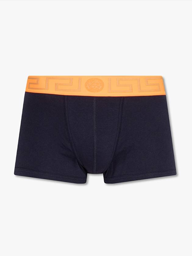 베르사체 남성 로고 드로즈 네이비 AU0026 A232741 2ug70