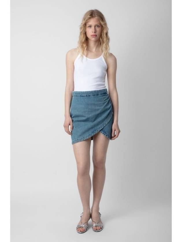 쟈딕앤볼테르 Julipe 데님 스커트 치마