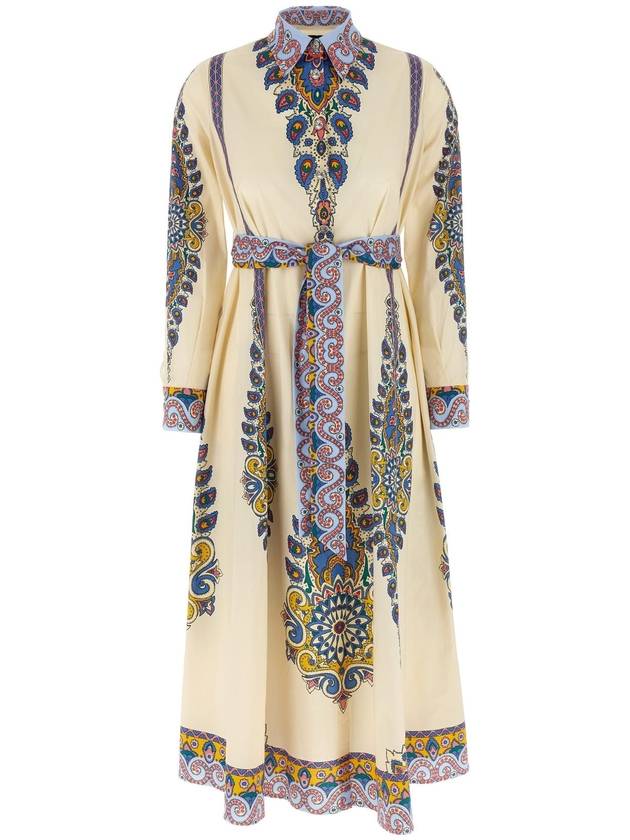 에트로 Paisley dress WRHA0195AV622X0800