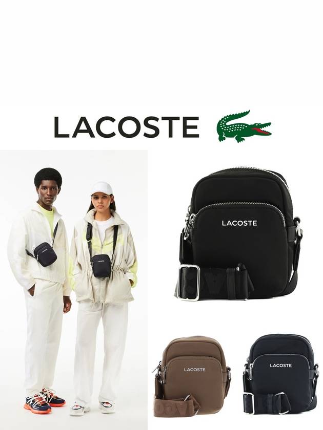 라코스테 숄더백 액티브 나일론 카메라백 NU4350SG