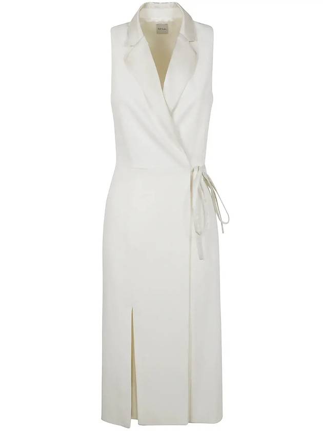 폴스미스 턱스 미디드레스 오프 화이트