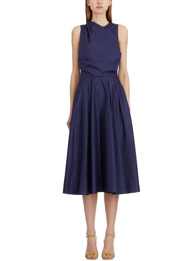 엘리자베타 프란치 로고 디테일 팝린 드레스 ABT5252E2_DC8