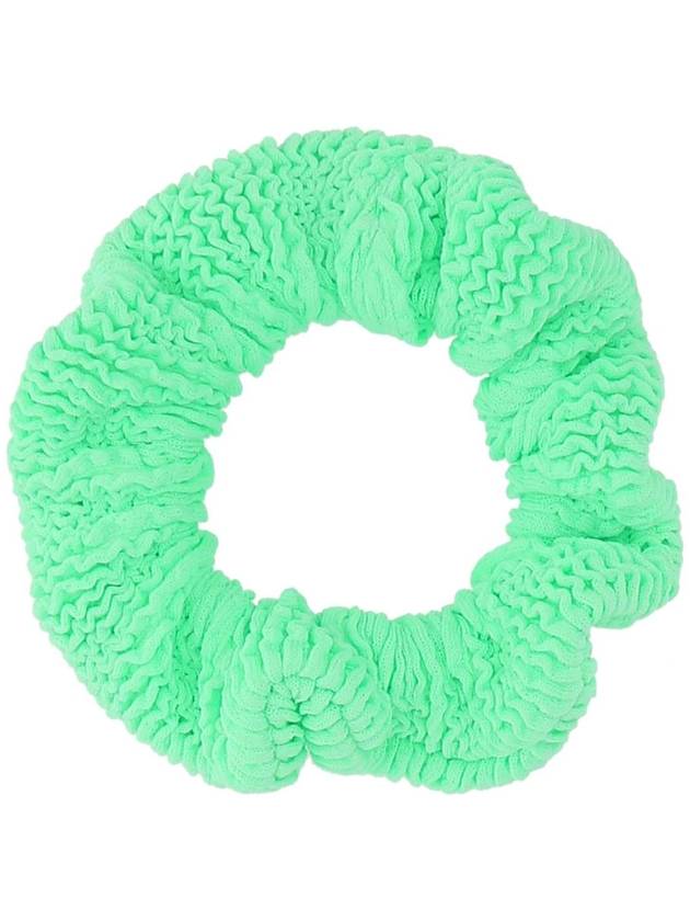 24SS 훈자지 그린 fabric scrunchie SCRUNCHIE LIME