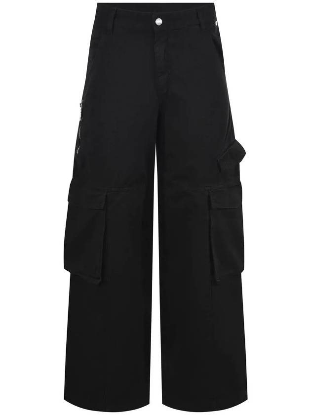 GCDS 울트라카고 팬츠 A2CM2900TG5_BLACK