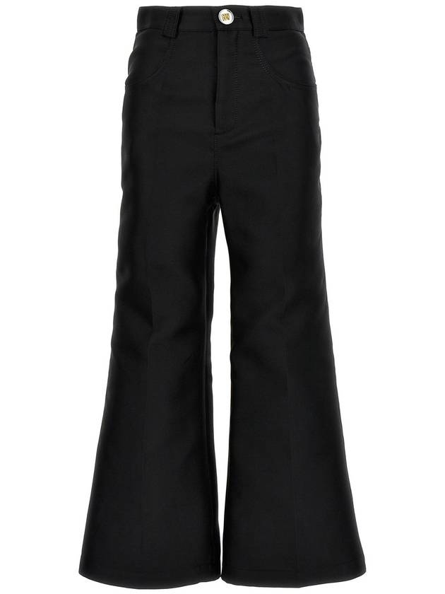 Giambattista Valli - Cropped Silk Blend Pants