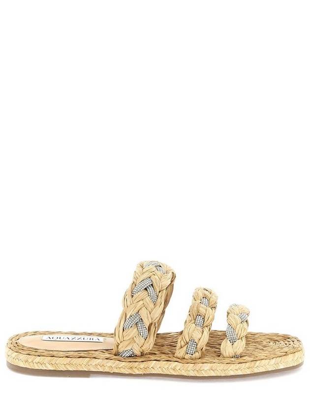 Aquazzura 장식 슬립온 샌들