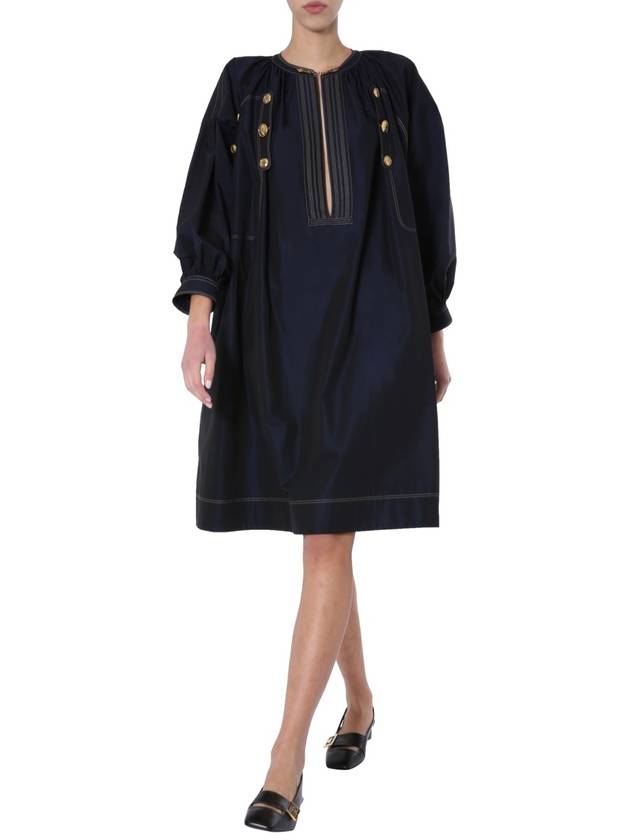 20 S S 지방시 드레스 WITH 버튼 BW20SP12HE_498 B0040168158