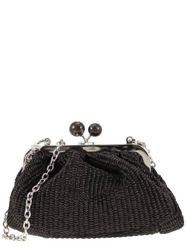 위켄드 맥스 마라 팔마스 체인드 페이스트리 백 2515511095600_BLACK