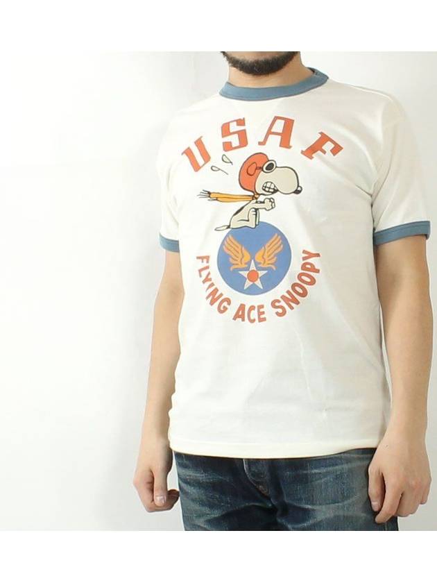 TOYS McCOY 토이즈 맥코이 스누피 SNOOPY TEE USAF FLYING ACE