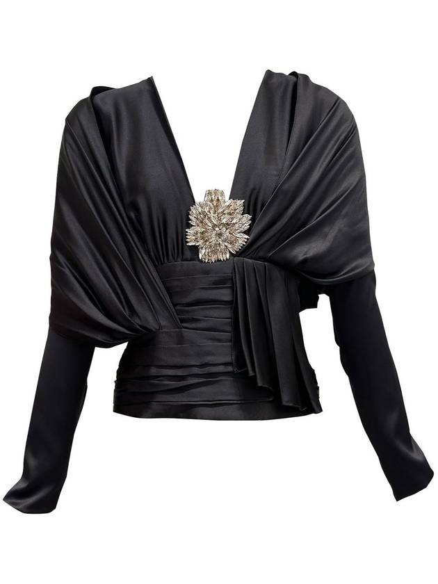 NELL SATIN BLOUSE