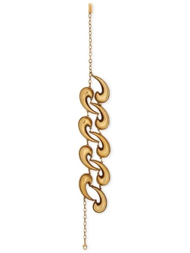 에트로 페이즐리 초커 목걸이 골드