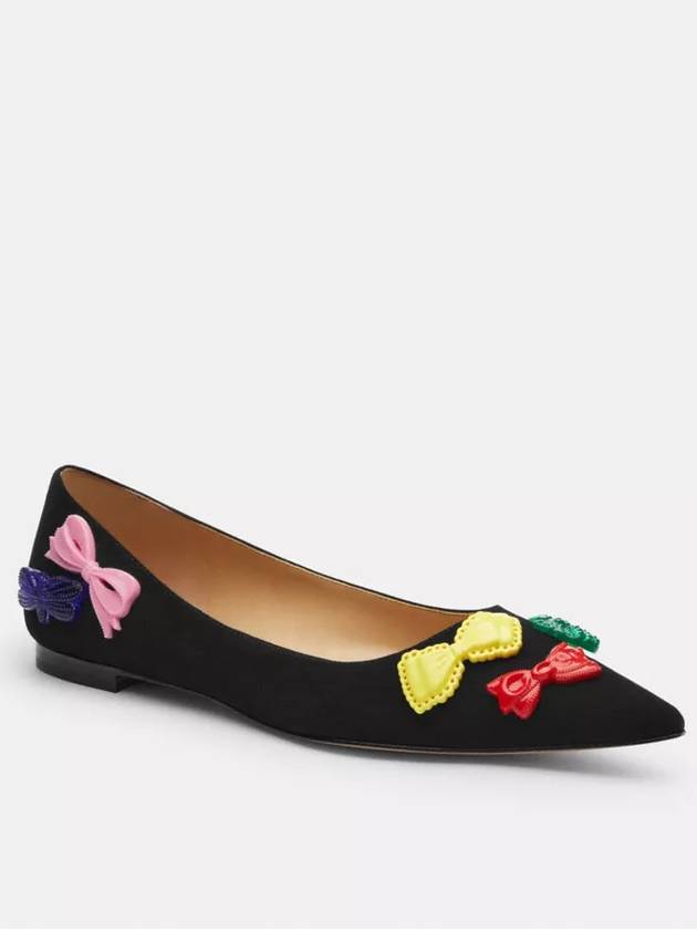 코치 다프네 플렛 여성 슬립온 Black Multi