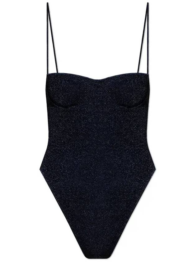 오세리 루렉스 디테일 원피스 수영복 LMS2500_NIGHTBLUE